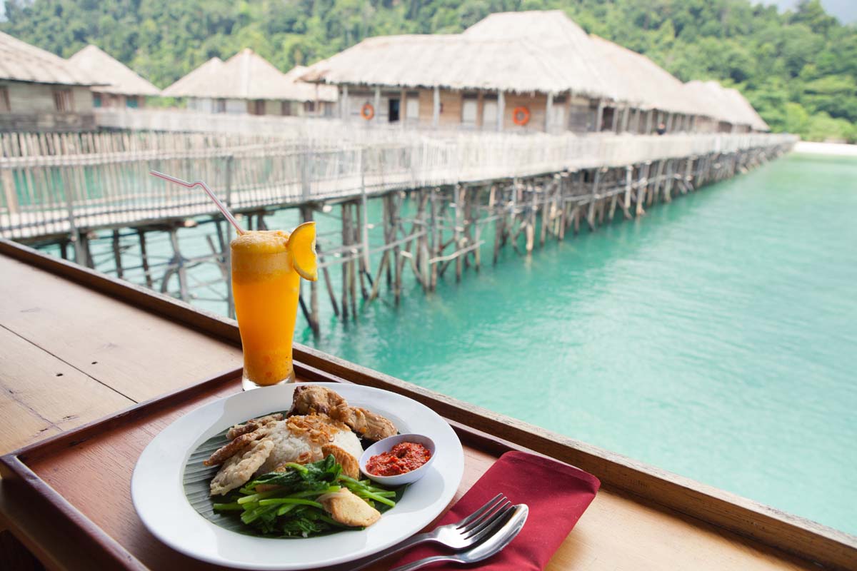 meal and orange drink telunas beach resort 43864349390 o