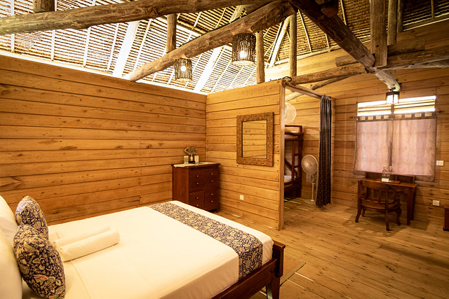 Overwater Bungalow interior 1