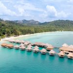 Aerial View of Telunas Beach Resort